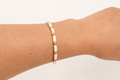 Natural White Shell & Gold-Filled | Bracelet